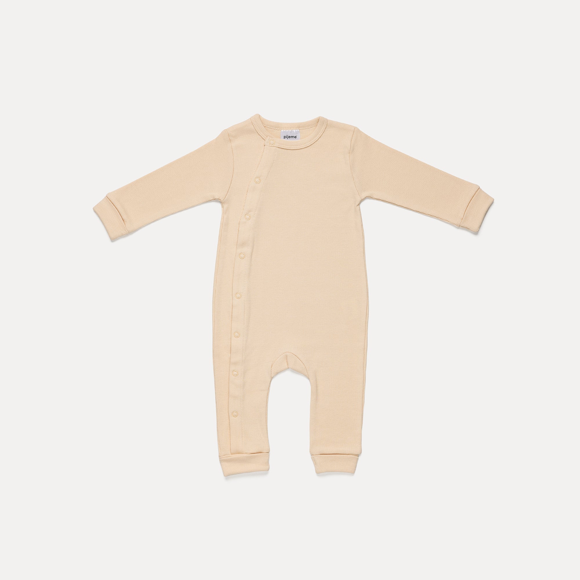 Organic Cotton Rib Romper